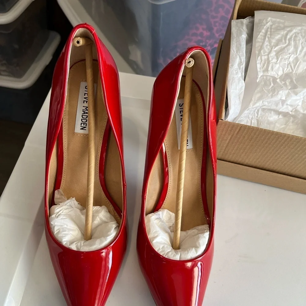 Red Stiletto Heels